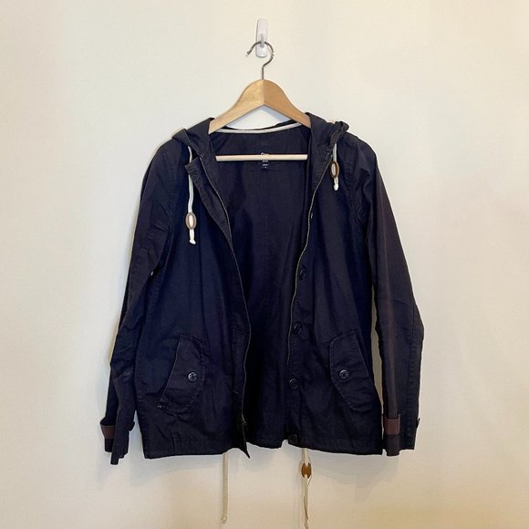 Short Navy Anorak Jacket - Picture 1 of 3